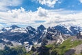 Stunning view of Bernese Alps from Schilhorn Royalty Free Stock Photo