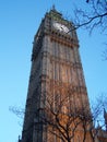 Stunning View Of Big Ben, London, From Frog Perspective