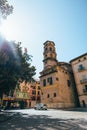 Stunning view of the Church of Sant Nicolau in Palma de Mallorca, Spain