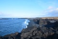 Stunning View Down on to Dritvik Beach in Iceland