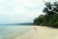 Stunning view of Elephant Beach near Radhanagar Beach on Havelock Island. Royalty Free Stock Photo