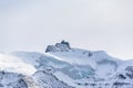 Stunning view of famous Sphinx Observatory, and Jungfraujoch railway station Royalty Free Stock Photo