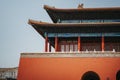 Stunning view of the Gate of Divine Prowess in Beijing, China.