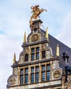 Stunning view of a grand old building located at Grote Markt in Antwerpen, Flanders, Belgium