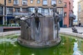 Stunning view of Horselydown Square in Shad Thames, London, UK