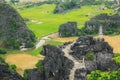 Tam Coc, Ninh Binh province, Vietnam Royalty Free Stock Photo