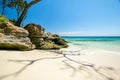 Stunning view of Murrays Beach, located within Booderee National Park in Jervis Bay Territory