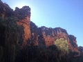 Windjana gorge cliff face