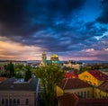 Stunning view over Alexander Nevsky Cathedral in Sofia Bulgaria Royalty Free Stock Photo