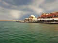View of Chania Harbour, Crete, greece