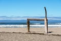 Stunning view of the pacific northwest coastline from Cape Disappointment state park Washington USA. Royalty Free Stock Photo