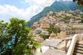 Stunning view of Positano village, Amalfi Coast, Italy Royalty Free Stock Photo