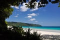 Stunning view of Radhanagar Beach on Havelock Island - Andaman Islands, India Royalty Free Stock Photo