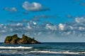 Stunning view of a small Caribbean island off the coast of Costa Rica