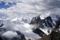 Stunning view with snowy mountains.