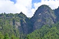 Stunning View of Taktsang Monastery from Afar Royalty Free Stock Photo