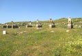 Stunning View of Terrace of the Lions, Archaeological Site of Delos, Greece