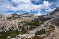 Stunning view of the Three Peaks of Lavaredo, Dolomites Mountain, South Tyrol, Italy. Royalty Free Stock Photo