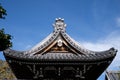 Stunning view of the traditional Japanese roof of Inuyama Castle