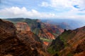 Stunning view of Waimea Canyon Kauai Hawaii Royalty Free Stock Photo