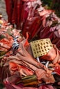 Padlocks along trail on Huashan Mountain