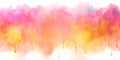 A stunning watercolor piece with a harmonious blend of warm and cool tones creating a visually appealing and balanced composition