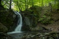 Stunning Waterfall Forsakar near Degeberga in lush rural Forest in Skane Osterlen