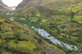 Stunning waterfalls of `Cochecorral` in Cajabamba Cajamarca Peru