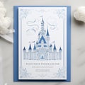 Stunning Wedding Invitation with Majestic Castle