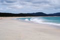 Stunning wild beach surf Royalty Free Stock Photo