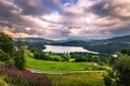 Stunning wild valley landscape in the Oppland county of Norway