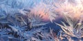 Stunning Winter Frost Patterns Abstract Ice Crystal Background Royalty Free Stock Photo