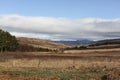 A winter landscape view at Rannoch Moor. Scotland UK. Royalty Free Stock Photo