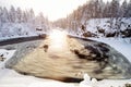 Stunning winter landscape