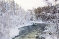 Stunning winter landscape