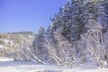 A stunning winter scene in Norway