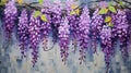 Stunning Wisteria Art: A Joyful Celebration Of Nature In Oil