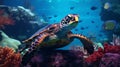 Stunning Zbrush Art: Vibrant Turtles And Coral In Unreal Engine