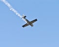 Stunt plane Royalty Free Stock Photo