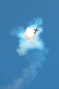 Stunt Plane Flat Spin