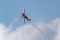 Stunt Plane - One half of the G Force Aeros little and large flying solo during display