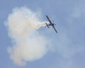 Stunt Plane performing at the 2015 MCAS Airshow Royalty Free Stock Photo