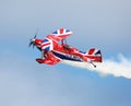 Stunt plane Royalty Free Stock Photo