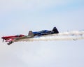 Stunt Planes performing at the 2015 MCAS Airshow Royalty Free Stock Photo
