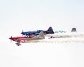 Stunt Planes performing at the 2015 MCAS Airshow Royalty Free Stock Photo