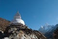 Stupa and Ama Dablam