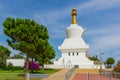 Stupa in Benalmadena near the butterfly park. Malaga, Andalusia, Spain