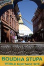 Stupa Bodnath Royalty Free Stock Photo