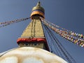 World heritage site Boudha stupa