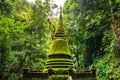 Stupa (Chedi) in the forest